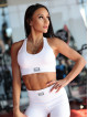Reggiseno sportivo STREET COLLECTION K122 bianco MITARE