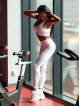 Leggings snellenti modellanti PUSH UP STREET COLLECTION K127 bianco MITARE