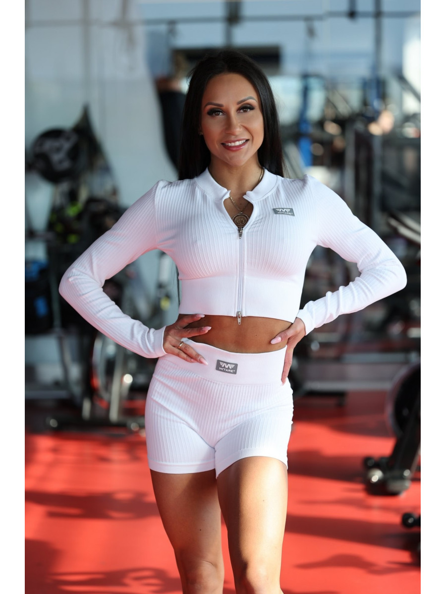 Crop top STREET COLLECTION K125 bianco MITARE