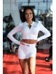 Crop top STREET COLLECTION K125 bianco MITARE