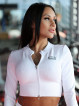 Crop top STREET COLLECTION K125 bianco MITARE
