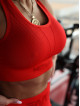 Reggiseno sportivo HOT K120 rosso MITARE