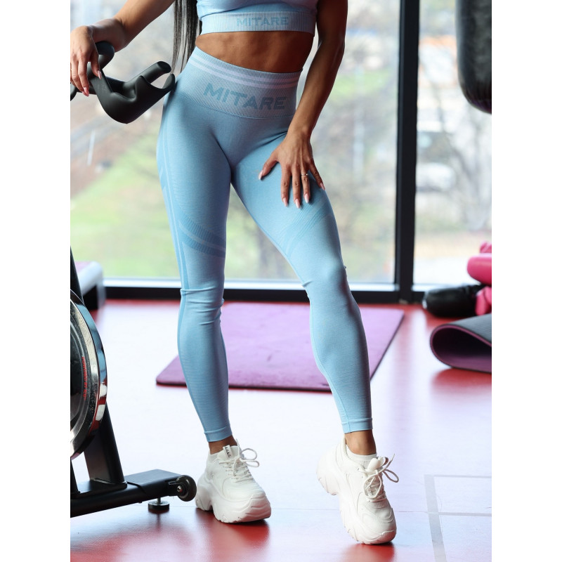 Leggings senza cuciture SLIM PUSH UP K078 blu MITARE