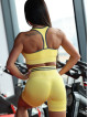 Pantaloncini SLIM PUSH UP K116 giallo MITARE