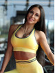 Reggiseno senza cuciture SLIM PUSH UP K079 giallo MITARE