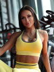 Reggiseno senza cuciture SLIM PUSH UP K079 giallo MITARE