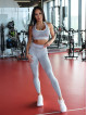 Leggings senza cuciture SLIM PUSH UP ANGEL K078A grigio MITARE