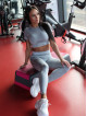 T-shirt SLIM PUSH UP K117 grigio MITARE