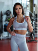 Reggiseno senza cuciture SLIM PUSH UP K079 grigio MITARE
