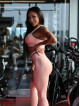 Leggings senza cuciture SLIM PUSH UP K078 salmon MITARE