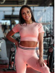 Leggings senza cuciture SLIM PUSH UP K078 salmon MITARE