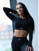 Crop top HYPNOTIZE K129 nero MITARE