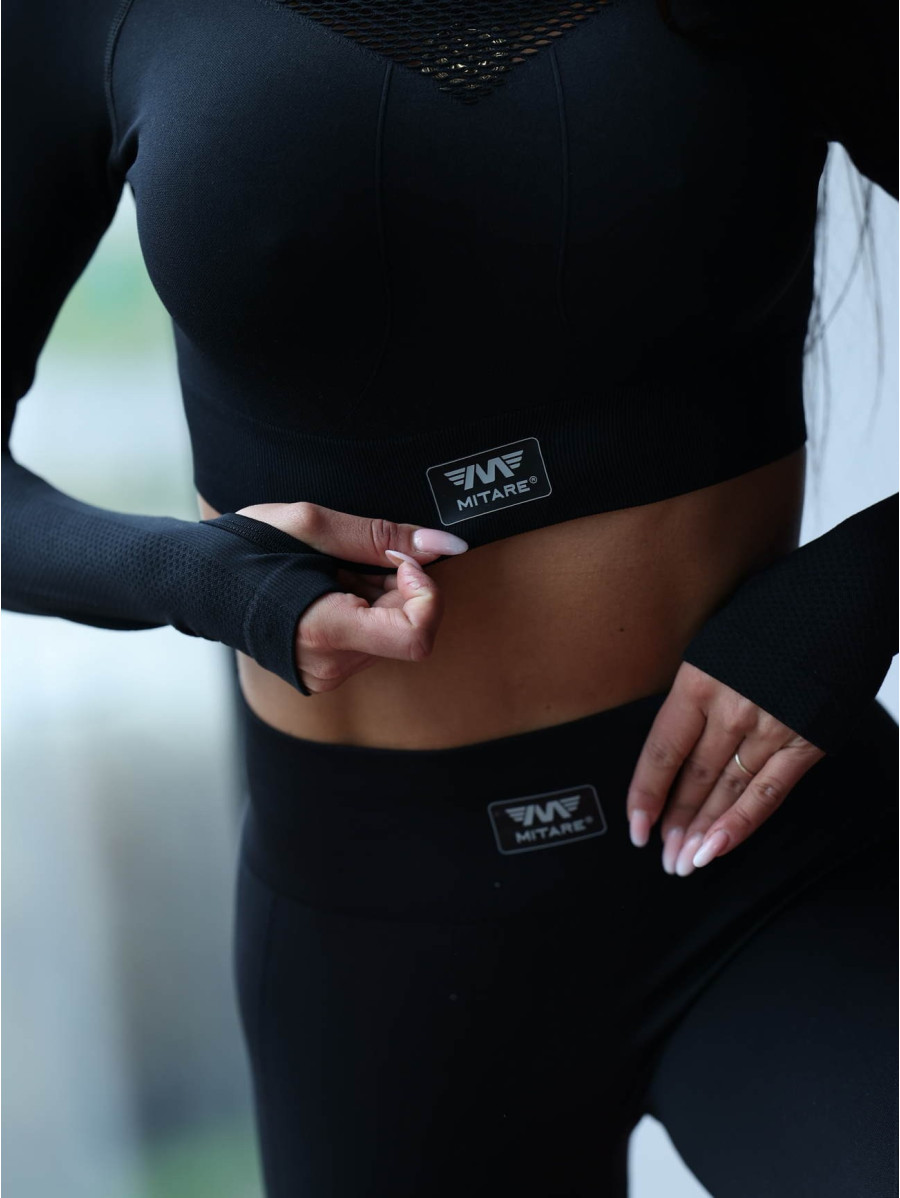 Crop top HYPNOTIZE K129 nero MITARE