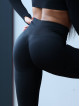 Leggings snellenti modellanti PUSH UP HYPNOTIZE K130 nero MITARE
