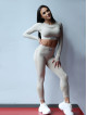 Leggings snellenti modellanti PUSH UP HYPNOTIZE K130 cappuccino MITARE