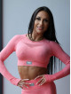 Crop top HYPNOTIZE K129 rosa MITARE