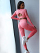 Leggings snellenti modellanti PUSH UP HYPNOTIZE K130 rosa MITARE