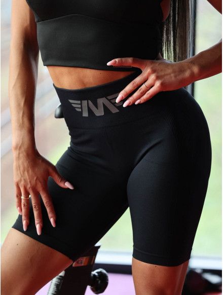 Pantaloncini senza cuciture PUSH UP MAX ANGEL K077A nero MITARE